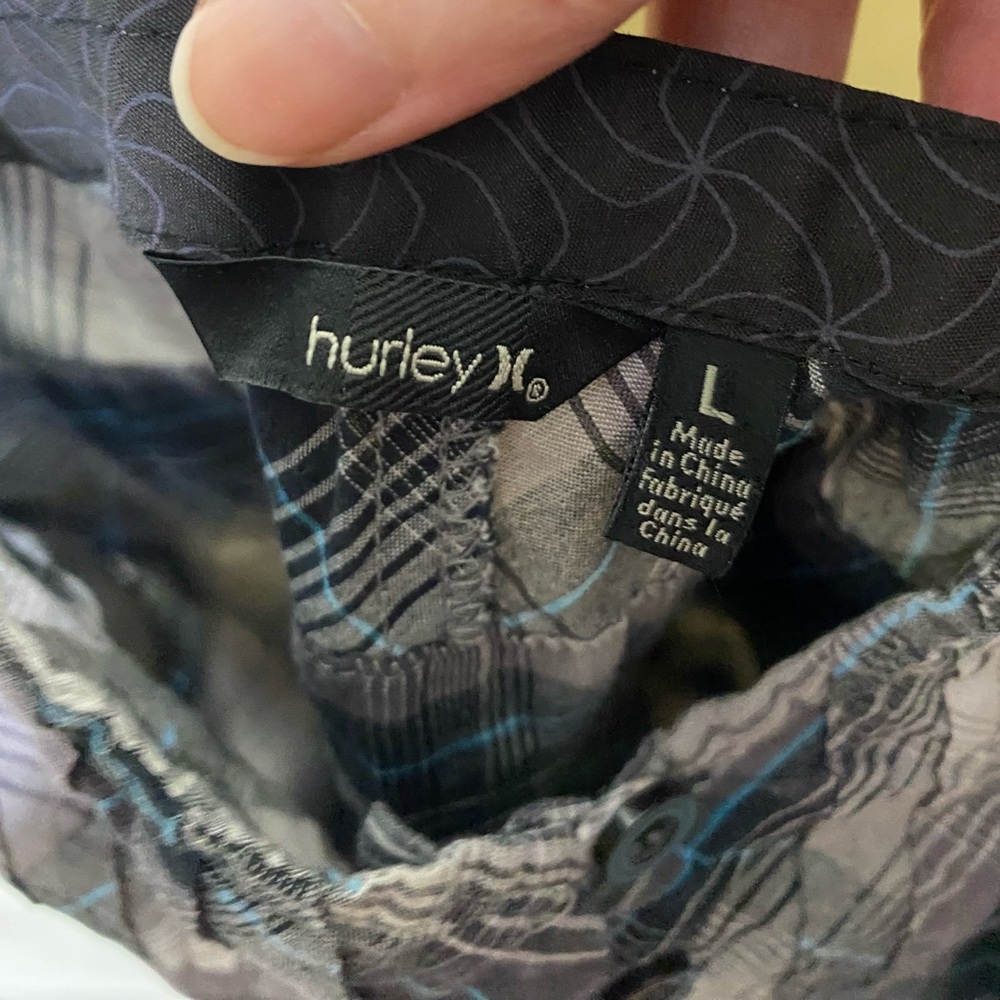 Hurley Y2K Plaid Babydoll Camisole Top/ Tank Top w/ Buttons - Picture 3 of 5